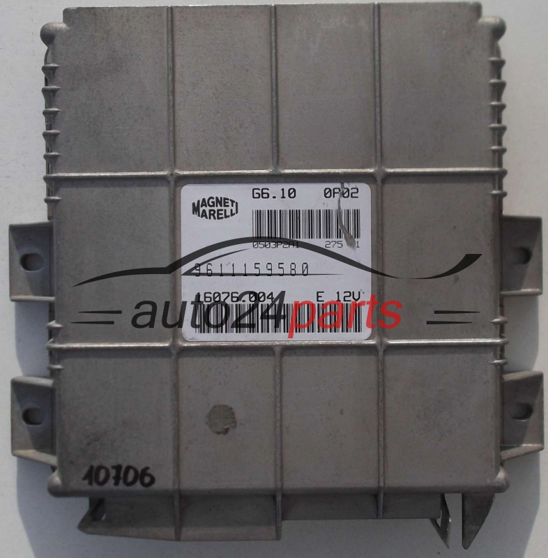KOMPUTER STEROWNIK SILNIKA CITROEN BX ZX 1.6 MAGNETI MARELLI G6.10 0P02, G6100P02, 9611159580, 16076.004, 16076004