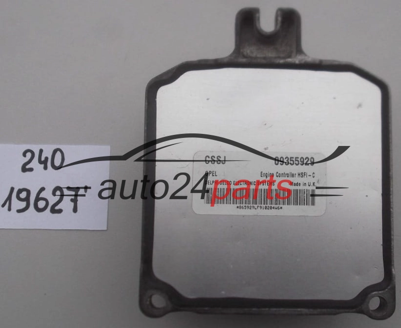 KOMPUTER STEROWNIK SILNIKA OPEL ASTRA VECTRA ZAFIRA 1.4 X14XE 1.6 X16XE Delphi Delco 09355929 CSSJ