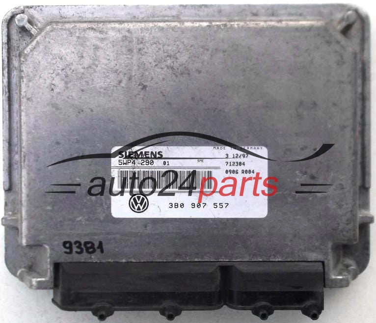 KOMPUTER STEROWNIK SILNIKA VW VOLKSWAGEN PASSAT 1.6 AHL 3B0907557, 3B0 907 557 SIEMENS 5WP4290 01, 5WP4 290 01