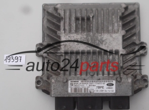 KOMPUTER STEROWNIK SILNIKA FORD FIESTA 1.4 TDCI 5WS40142E-T, 5WS40142ET, 3S61-12A650-GE, 3S6112A650GE