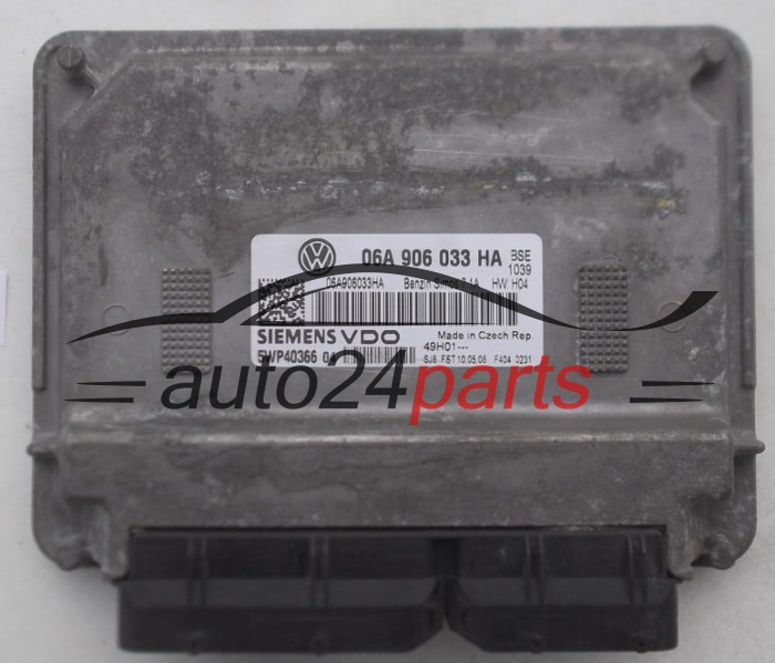 KOMPUTER STEROWNIK SILNIKA SKODA OCTAVIA 1.6 SIEMENS VDO 5WP40366 04