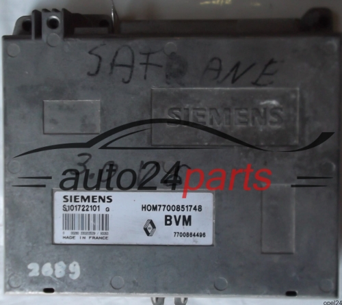 MOTORSTEUERGERÄT ECU STEUERGERÄT RENAULT SAFRANE 3.0