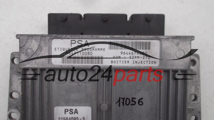 CALCULATEUR MOTEUR CITROEN XSARA PICASSO SAGEM 21584095-3, 215840953, 9649110080, 9644674580