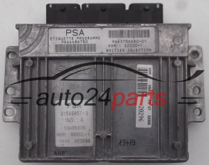 MOTORSTEUERGERÄT ECU STEUERGERAT CITROEN XSARA PICASSO SAGEM 21646457-5, 246464575, 9644486780