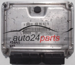 MOTORSTEUERGERÄT ECU STEUERGERAT VOLKSWAGEN GOLF BOSCH 0 281 010 651, 0281010651, 038 906 012 FB, 038906012FB