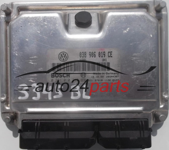 ECU CENTRALITA DE MOTOR VW VOLKSWAGEN PASSAT 1.9 TDI 038906019CE, 038 906 019 CE, BOSCH 0281010217, 0 281 010 217, DIESEL 1041 28SA4307