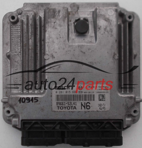 KOMPUTER STEROWNIK SILNIKA TOYOTA URBAN CRUISER BOSCH 0 281 015 696, 0281015696, 89661-52L41, 8966152L41, N6 - 