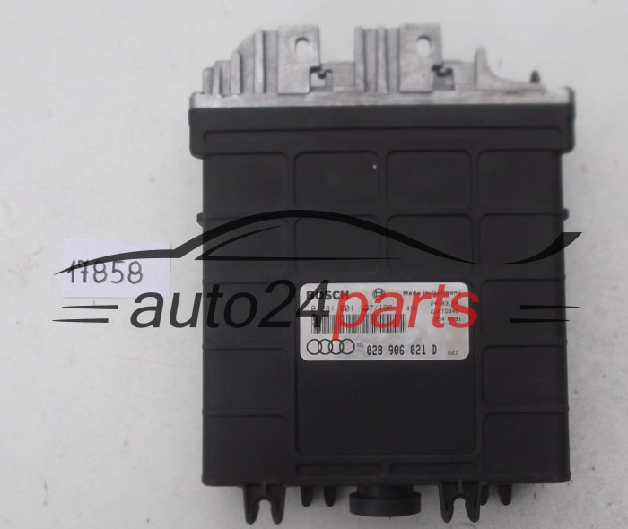 KOMPUTER STEROWNIK SILNIKA AUDI 80 1.9TDI 028906021D, 028 906 021 D, BOSCH 0281001197/198, 0 281 001 197, 0 281 001 198