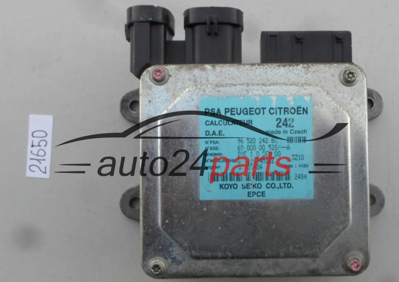 CITROEN PEUGEOT 96 520 242 80, 9652024280, 69 000 00 528/--A, 6900000528, Q1T19074M1ZE