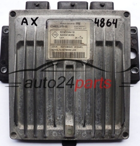 ECU CENTRALITA DE MOTOR RENAULT MEGANE SCENIC 1.5 DCI DELPHI R0410B024C, 8200334419, 8200414354