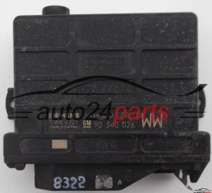 MOTORSTEUERGERÄT ECU STEUERGERAT OPEL ASTRA 1.6 5WK 6221, 5WK6221, 90 340 026 WW, 90340026 
