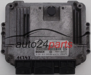 KOMPUTER STEROWNIK SILNIKA FORD FIESTA 1.6 TDCI BOSCH 0 281 012 249, 0281012249, FoMoCo 5S61-12A650-ED, 5S6112A650ED
