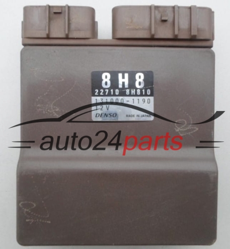 MOTORSTEUERGERÄT ECU STEUERGERÄT NISSAN X-TRAIL 2.2 DCI Denso 131000-1190,  22710 8H810