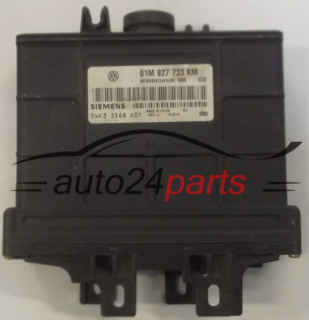 CENTRALITA ECU CAJA DE CAMBIO AUTOMATICO AUDI VW SEAT 01M927733KM, 01M 927 733 KM, SIEMENS 5WK22568, 5WK 3568 K01 