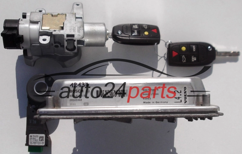 KOMPUTER STEROWNIK SILNIKA VOLVO S60 S80 V70 2.4 TD BOSCH 0281010319, 0 281 010 319, 08677708 A, L4.2