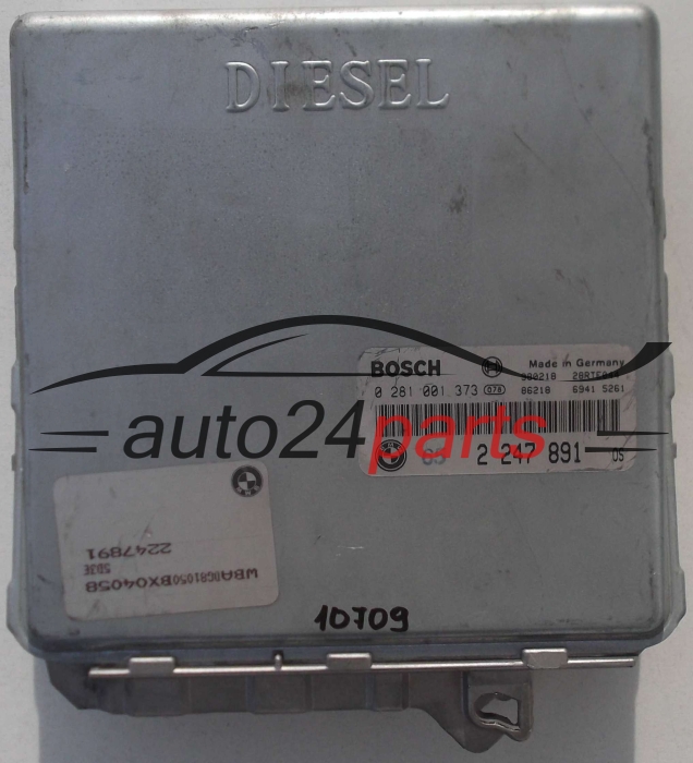 KOMPUTER STEROWNIK SILNIKA BMW 5 E39 525 TDS BOSCH 0281001373, 0 281 001 373, 2247891, 2247891, 28RTE044
