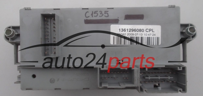 CAJA ELECTRICA DE FUSIBLES Y RELES CENTRALITA DE CONFORT  BSI FIAT CITROEN PEUGEOT 1361296080 CPL, 46520429
