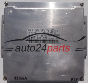 CALCULATEUR MOTEUR MERCEDES W170 SLK 230 A0285457832, 0285457832, A 028 545 78 32 BOSCH 0261206570, 0 261 206 570