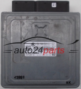MOTORSTEUERGERÄT ECU STEUERGERAT SKODA 03L 906 023 LL, 03L906023LL, CONTINENTAL 5WP42687 AA, 5WP42687AA 