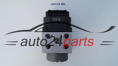 CALCULATEUR ABS NISSAN PRIMERA P11 1.8 BOSCH 0 265 216 586, 0265216586, 47660 8F815, 476608F815, 0 273 004 316, 0273004316