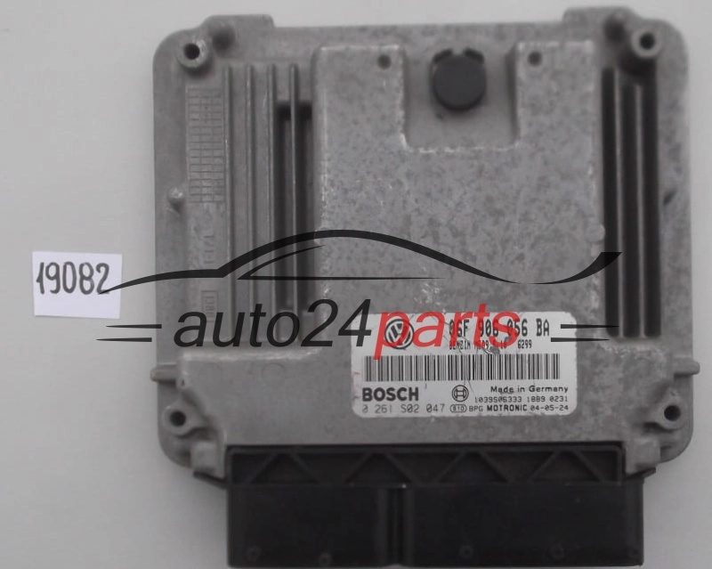 KOMPUTER STEROWNIK SILNIKA SEAT ALTEA 2.0 FSI BOSCH 0 261 S02 047, 0261S02047, 06F 906 056 BA, 06F906056BA