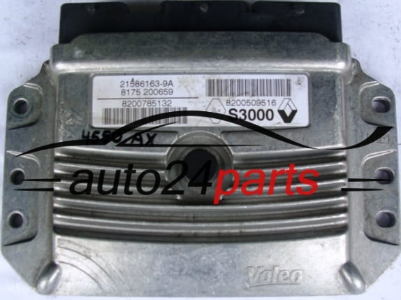 MOTORSTEUERGERÄT ECU STEUERGERAT RENAULT MEGANE SCENIC 2.0 215861639A, 8200785132, 8200509516