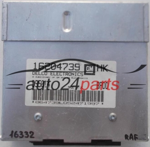 KOMPUTER STEROWNIK SILNIKA OPEL CORSA B 1.2, 16204739 HK
