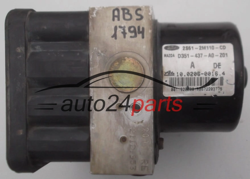 ABS POMPA I STEROWNIK FORD MAZDA 2S61-2M110-CD,  D351-437-A0-Z01