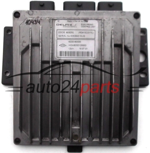 MOTORSTEUERGERÄT ECU STEUERGERÄT  RENAULT CLIO 1.5 DCI Delphi R0410C017C, 8200180595, HOM 8200129063 