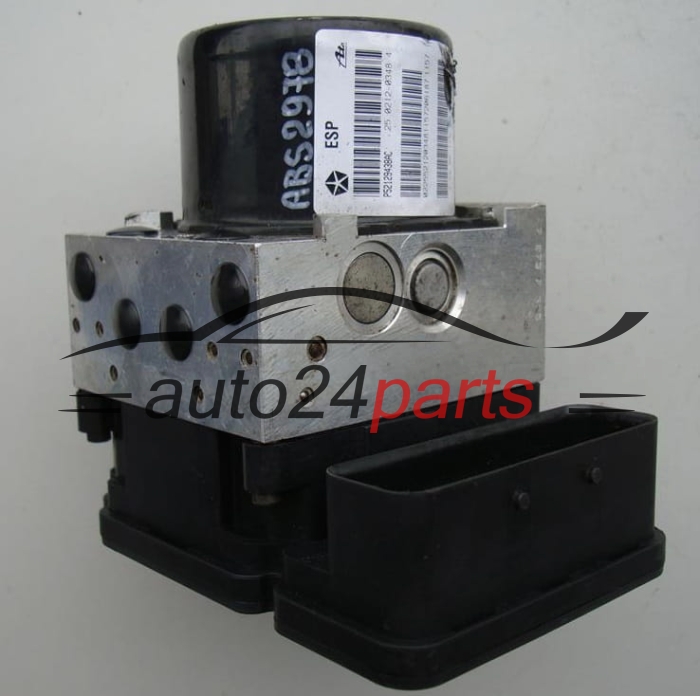 POMPE HYDRAULIQUE ET CALCULATEUR d'ABS JEEP GRAND CHEROKEE P52129438AC, 25.0212-0348.4, 25021203484, 25.0928-4306.3, 25092843063