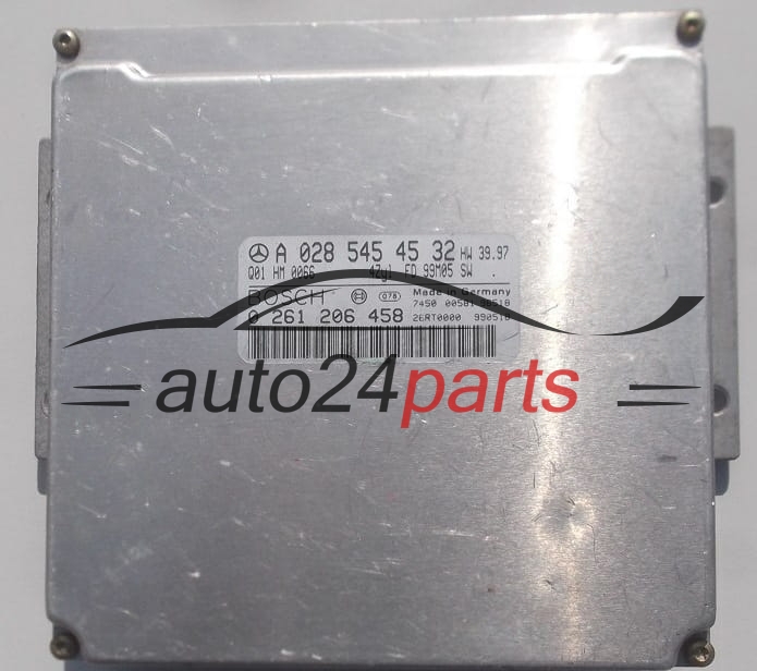 MOTORSTEUERGERÄT ECU STEUERGERÄT  MERCEDES CLK BOSCH 0 261 206 458, A 028 545 45 32