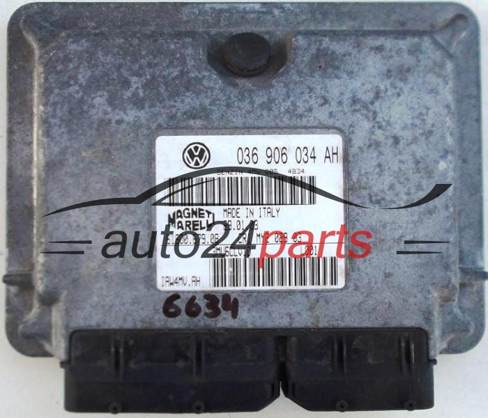 KOMPUTER STEROWNIK SILNIKA VOLKSWAGEN SEAT SKODA MAGNETI MARELLI IAW 4MV.AH,  036 906 034 AH,  61600.679.08