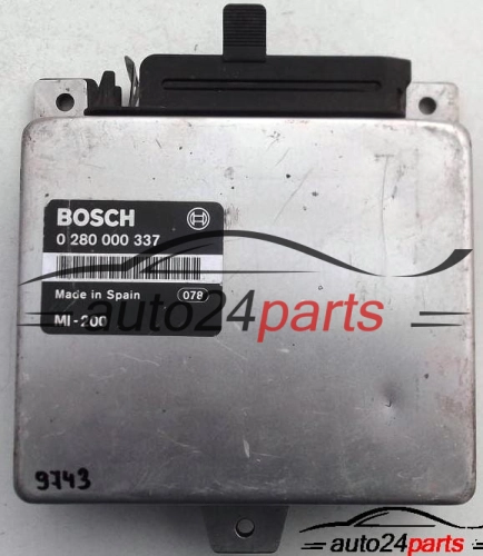 MOTORSTEUERGERÄT ECU STEUERGERAT SEAT IBIZA 1.5, BOSCH 0 280 000 337, 0280000337, MI-200 
