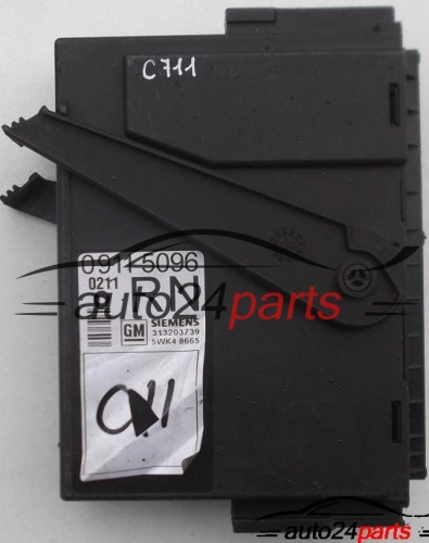 KOMFORTSTEUERGERÄT OPEL CORSA COMBO 0911 5096 RN, 09115096, 5WK4 8665, 5WK48665 
