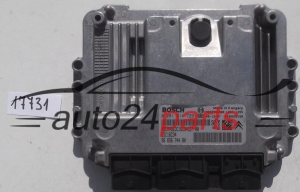 MOTORSTEUERGERÄT ECU STEUERGERAT CITROEN PEUGEOT 1.6 HDI BOSCH 0 281 014 729, 0281014729, 96 656 744 80, 9665674480, 9653958980, EDC16C34 