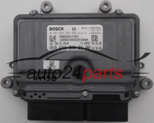 KOMPUTER STEROWNIK SILNIKA MERCEDES B180 2.0 CDI BOSCH 0281016484, 0 281 016 484, A6409002100, 6409002100, A 640 900 21 00 -  