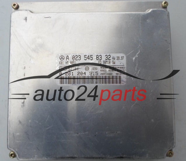 MOTORSTEUERGERÄT ECU STEUERGERÄT MERCEDES CLK W208 BOSCH 0 261 204 915,  A 023 545 83 32