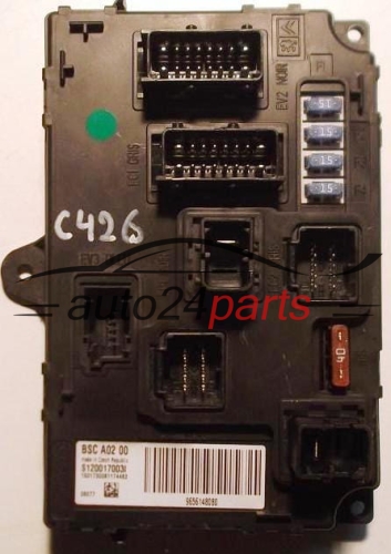 KOMFORTSTEUERGERÄT PEUGEOT 407 SIEMENS S120017003I, S120017003 I, 9656148080 BSC A02 00