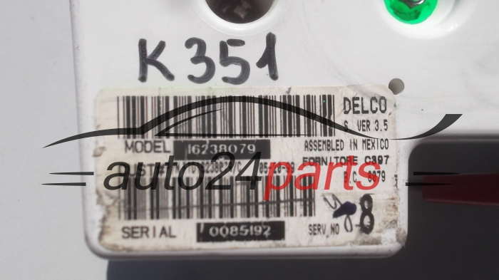 MANDO DE CALEFACCION AIRE ACONDICIONADO CLIMATRONIC ALFA ROMEO I6238079