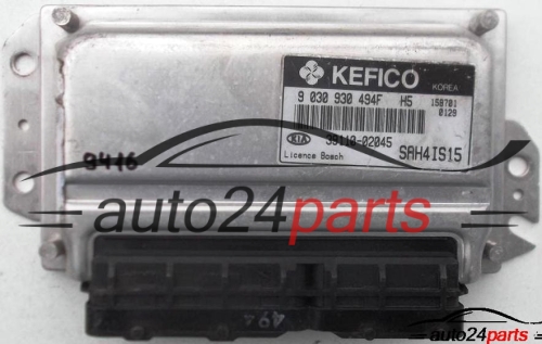 ECU CENTRALITA DE MOTOR KIA PICANTO 1.1, 9 030 930 494F, 9030930494F, 39110-02045, 3911002045, SAH4IS15 