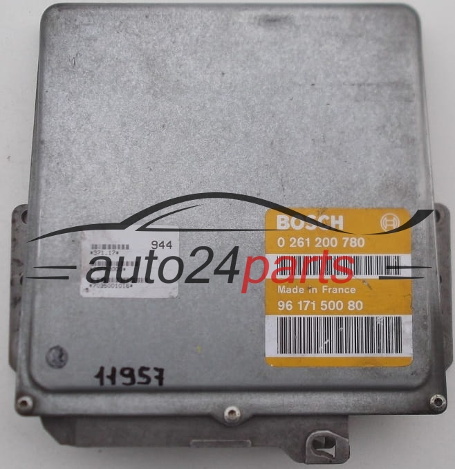 ECU CENTRALITA DE MOTOR  CITROEN PEUGEOT 1.0 BOSCH 0 261 200 780, 96 171 500 80
