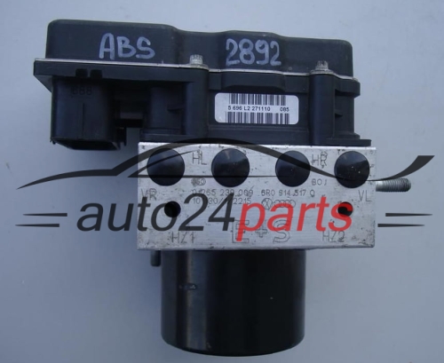 ABS Pumpe und steuergerat AUDI A1 BOSCH 0 265 239 009, 0265239009, 6R0 614 517 Q, 6R0614517Q, 0265955011, 6R0907379AH -