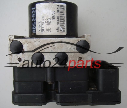 BOMBA HIDRAULICA Y CENTRALITA ABS FIAT DOBLO 517 73 386, 51773386, 10.0207-0069.4, 10020700694, 10.0970-1602.3, 10097016023