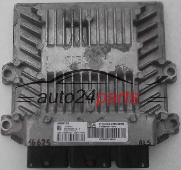ECU CENTRALITA DE MOTOR CITROEN C4 2.0 HDI SIEMENS 5WS40277G-T