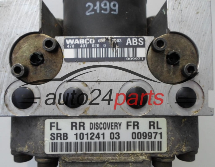 BOMBA HIDRAULICA Y CENTRALITA ABS LAND ROVER WABCO 478 407 020 0,  SRB 101241 03