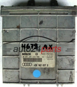 MOTORSTEUERGERÄT ECU STEUERGERAT AUDI A8 4.2 4D0907557B, 4D0 907 557 B BOSCH 0281203299/300, 0 281 203 299/300