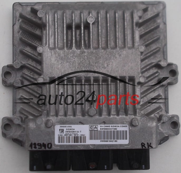 calculateur moteur pour peugeot 407 1.4 hdi 