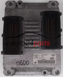 MOTORSTEUERGERÄT ECU STEUERGERÄT OPEL CORSA C 1.0 Z10XE BOSCH 0 261 207 421, 0261207421, GM 24 443 795 AR, 24443795AR, 24443795 
