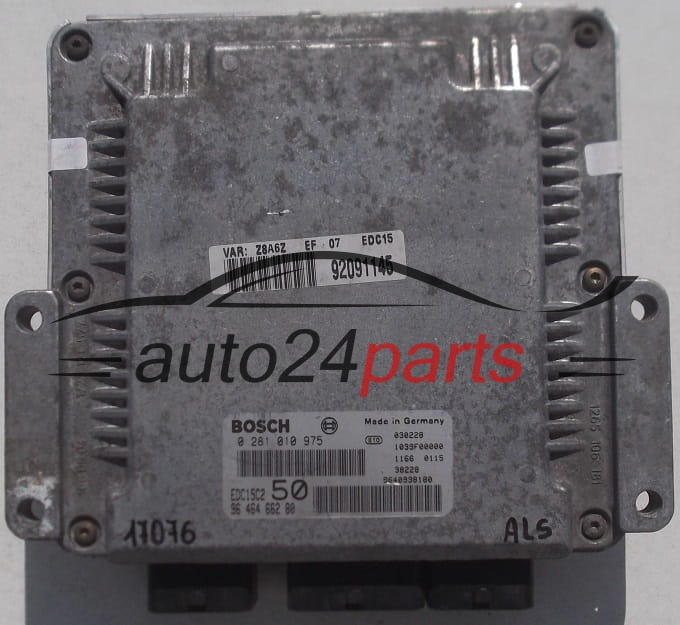 ECU CENTRALITA DE MOTOR PEUGEOT CITROEN 2.2 HDI BOSCH 0 281 010 975