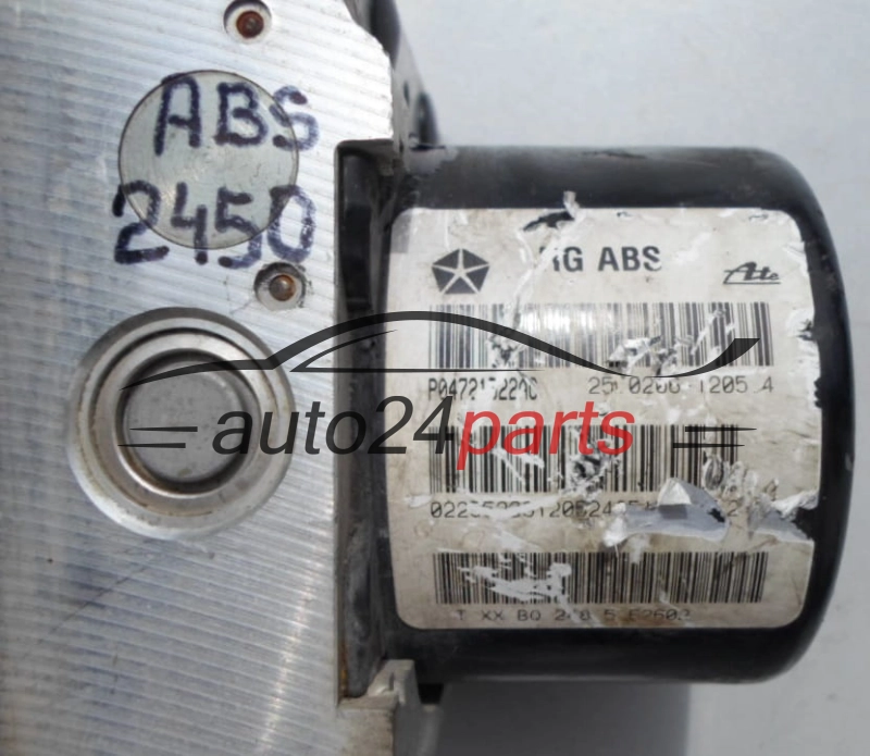 ABS POMPA CHRYSLER VOYAGER P04721522AC, 25.0206-1205.4, 25020612054, 25.0926-4355.3, 25092643553